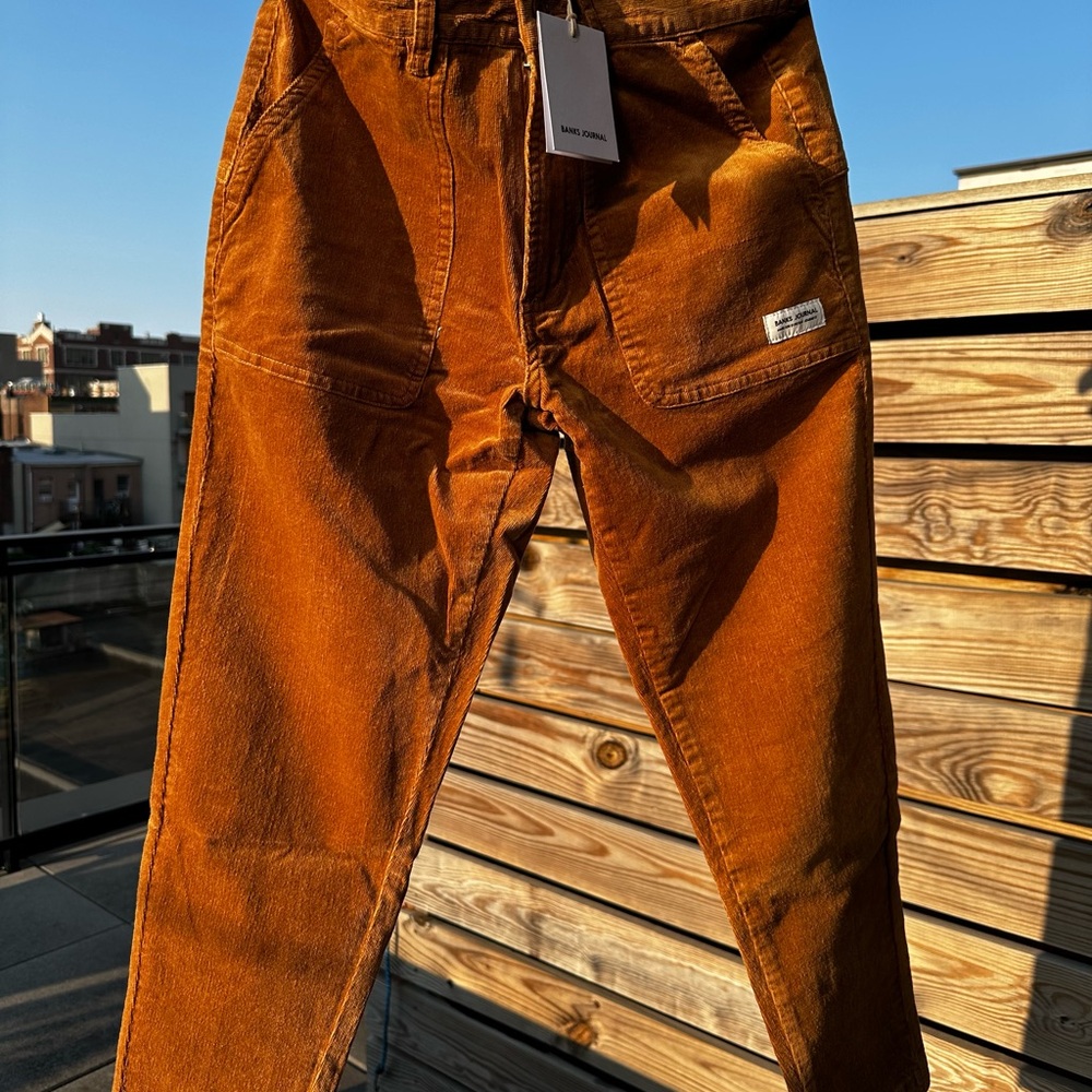 Banks Journal Brown Corduroy Pants